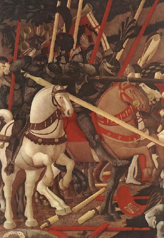 UCCELLO, Paolo Bernardino della Ciarda Thrown Off His Horse (detail) wt oil painting image